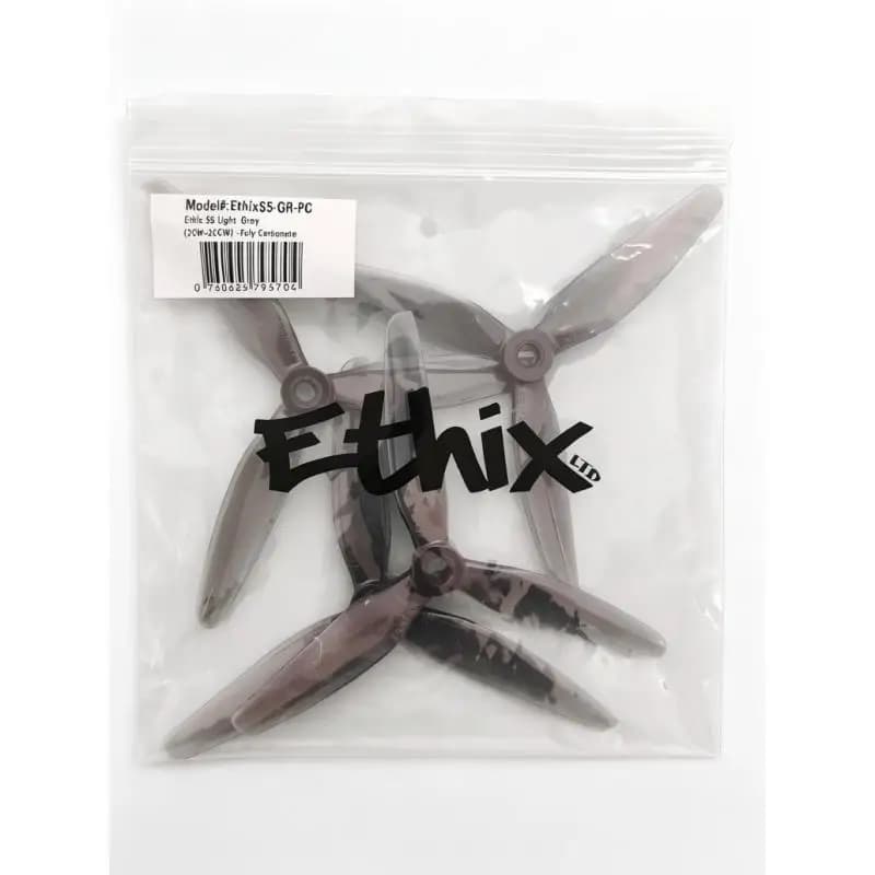 HQPROP Ethix S5 5040 5X4X3 5inch 3-blade Propeller CW CCW Props for FPV Racing Drone Quadcopter - 1