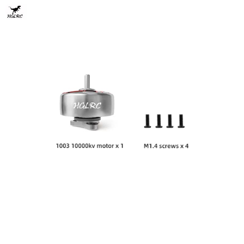 HGLRC Specter 1003 10000kv 1-2s Brushless Motor Compatible 1.6-2inch Propeller For Fpv 75mm Tinywhoop Toothpick Drone 4