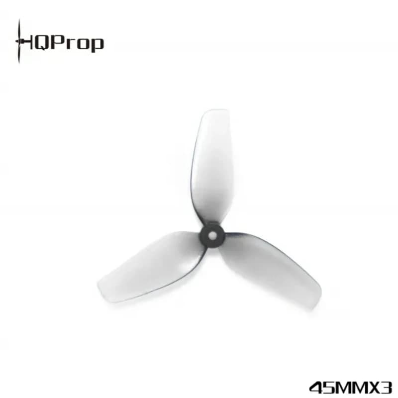 (8CW+8CCW) HQProp 45mmx3 Grey-poly Carbonate-1.5mm Shaft High Quality Prop 45MM Propeller For Micro Whoop FPV Racing Drone Parts