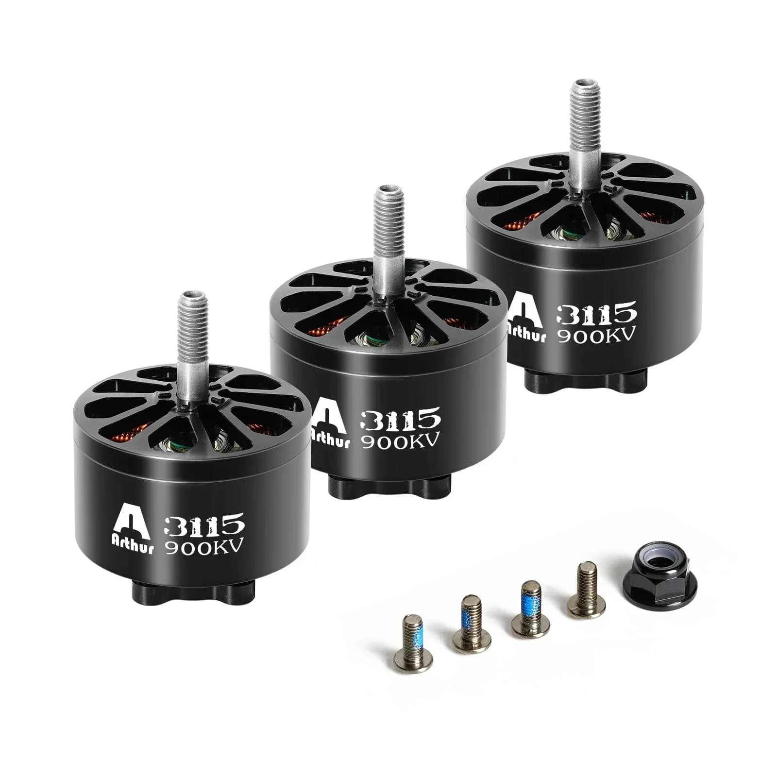 FLASHHOBBY A3115 900KV Brushless Motor 6S LIPO (Without Logo) 3