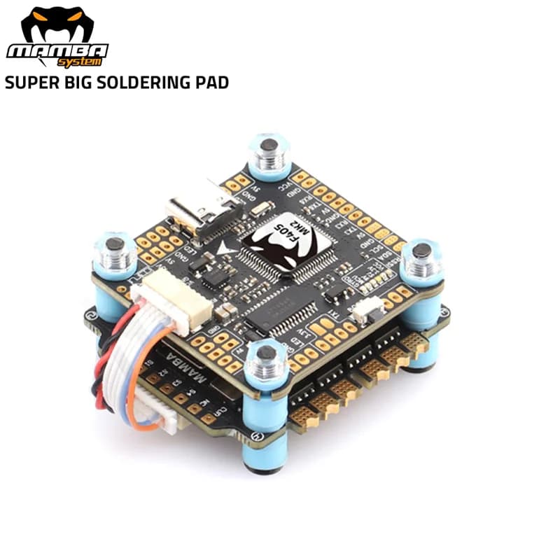 Diatone MAMBA F405MK2 F405 MK2 Betaflight Flight Controller w/ F40 40A F50A 50A 3-6S DSHOT600 ESC for RC FPV Drone - 1
