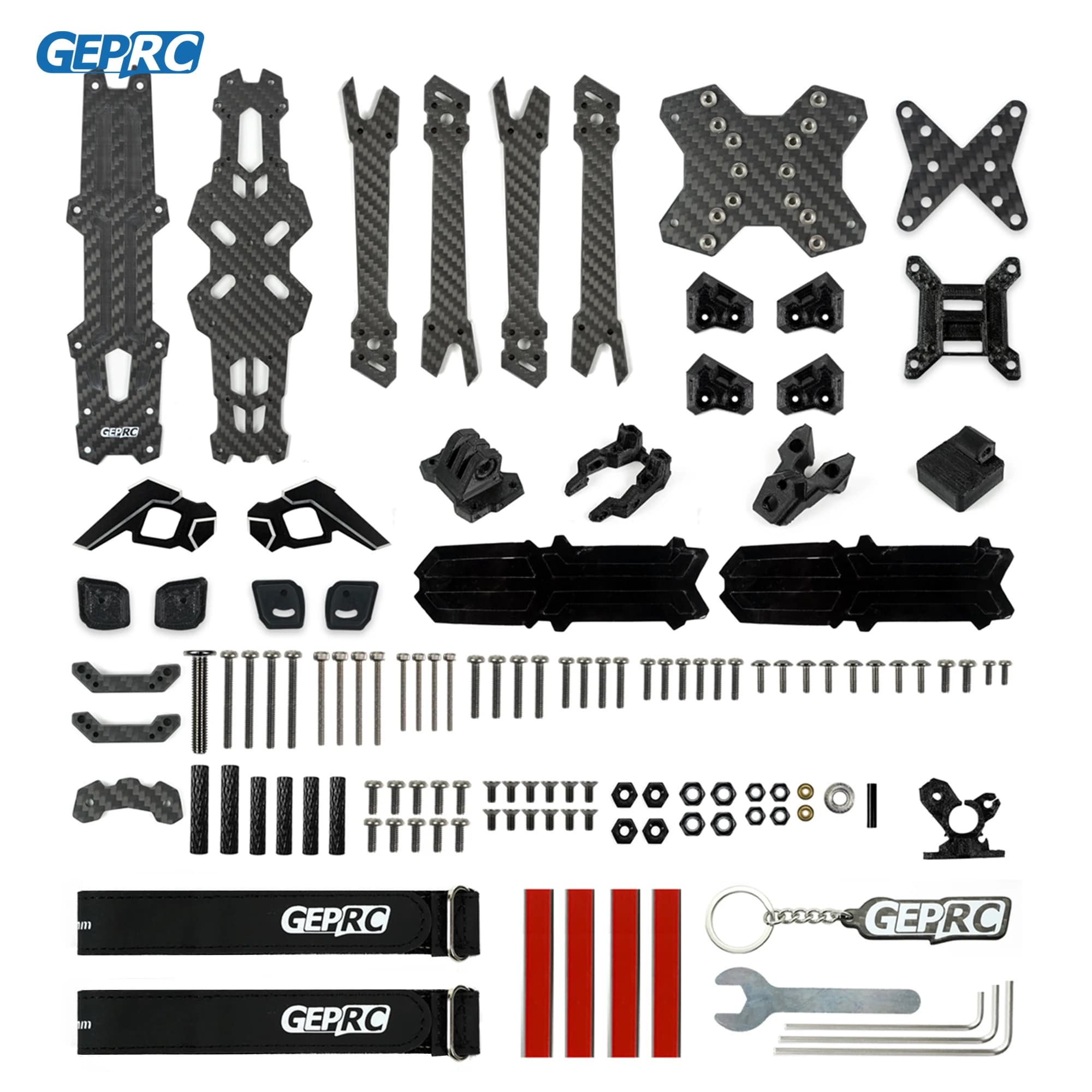 GEPRC GEP-Vapor-X Frame Parts Suitable for Vapor-X  Series Drone for DIY RC FPV Quadcopter Drone Replacement Accessories Parts - 1