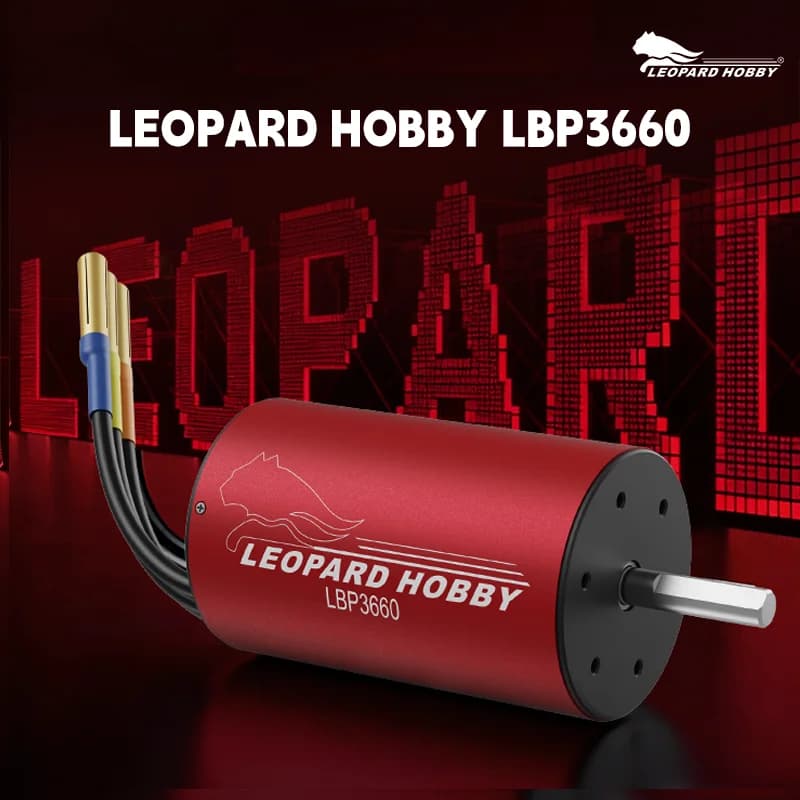 LEOPARD HOBBY leopardhobby brushless motor LBP3660 high power brushless system Brushless Motor Hobbywing QUICRUN WP 10BL120 G2 - 1