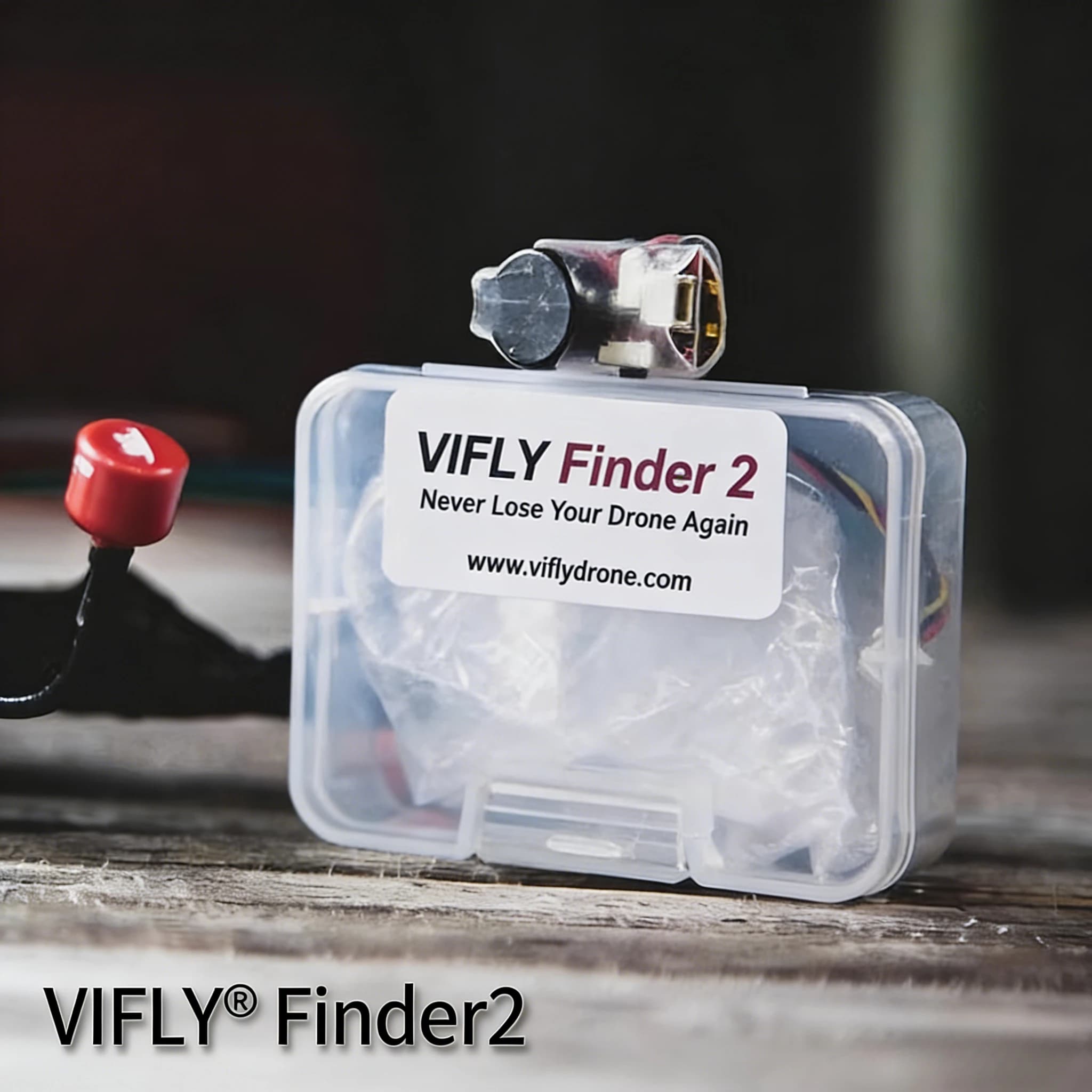 VIFLY Finder 2 Drone Buzzer Lost Drone Finder for FPV & Fixed Wing Drones - 1
