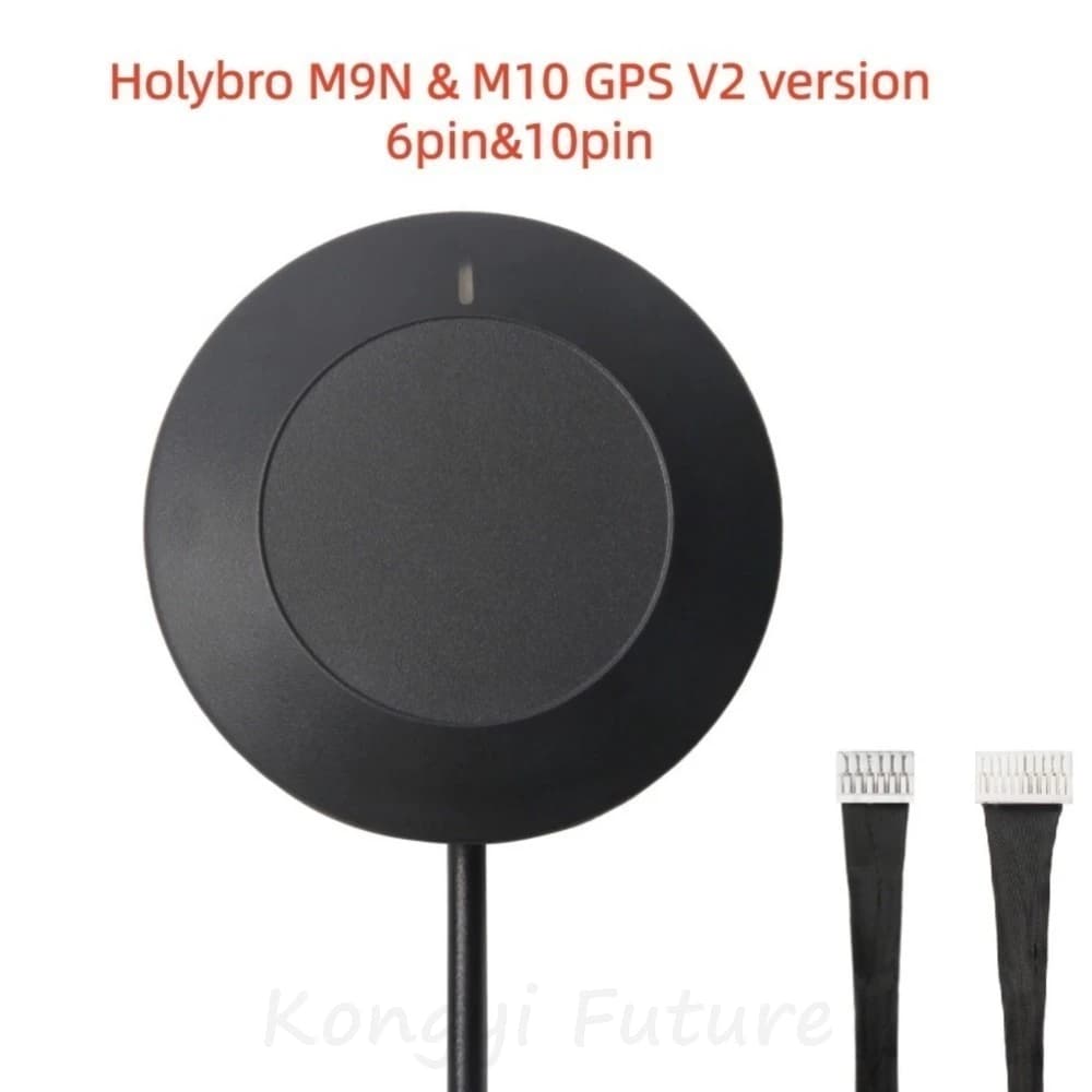 Holybro New M9N M10 GPS V2 Module with IST8310 Compass High Precision GNSS 10pin 6pin for Pixhawk Flight Controller - 1