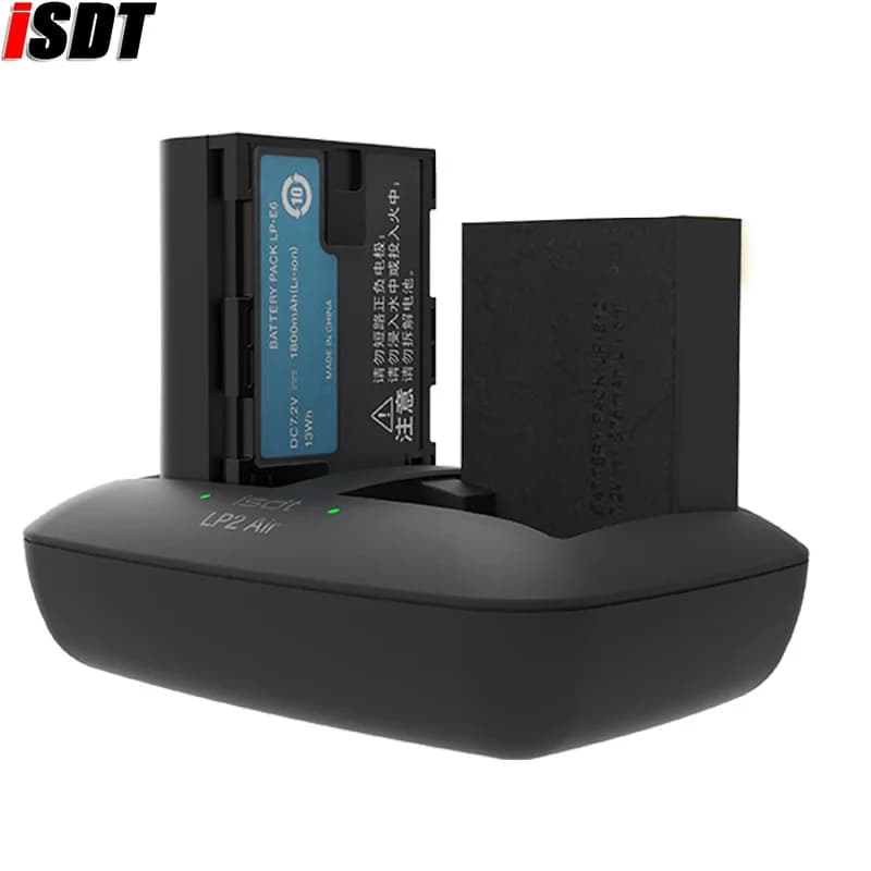 ISDT LP2 Air Battery Charger Mix-dual Channel/ APP Connection Compatible 3 Types Battery For Canon Digital Video Equipment - 1
