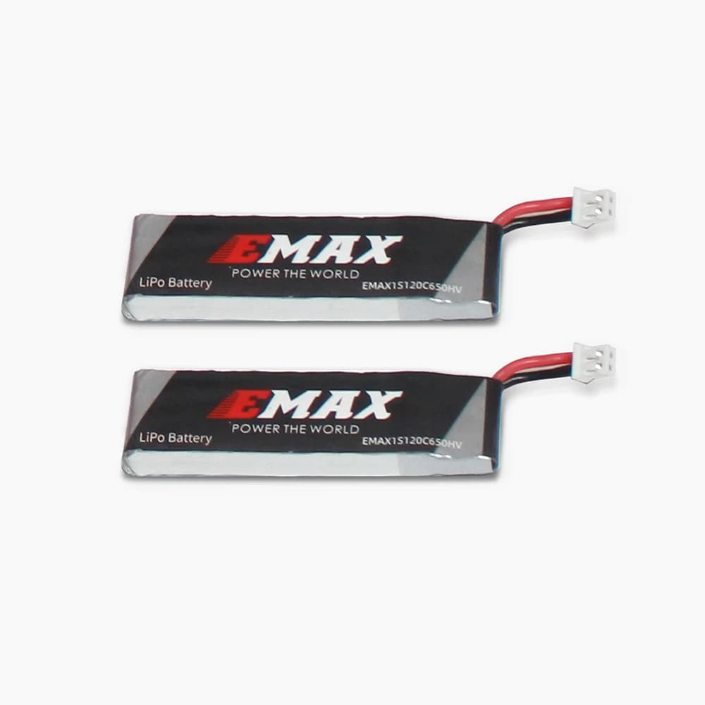 EMAX Official 1S 650mAh LiPo Battery 3.8v HV Charger PH2.0 Connector For Tinyhawk III Plus FPV Racing Drone Quadcopter - 1