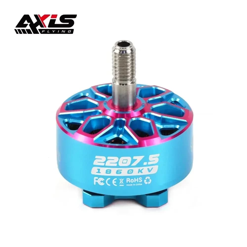 4PCS Axisflying 2025 New Bando 2207.5 6S 1860KV 1960KV Brushless Motor for FPV Freestyle 5inch Cinewhoop Cinematic Drone