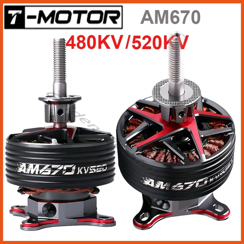 T-HOBBYT-MOTOR AM670 AM Series Brushless Motor Light weight for Fixed Wing Drone 3D Freestyle Flight - 1