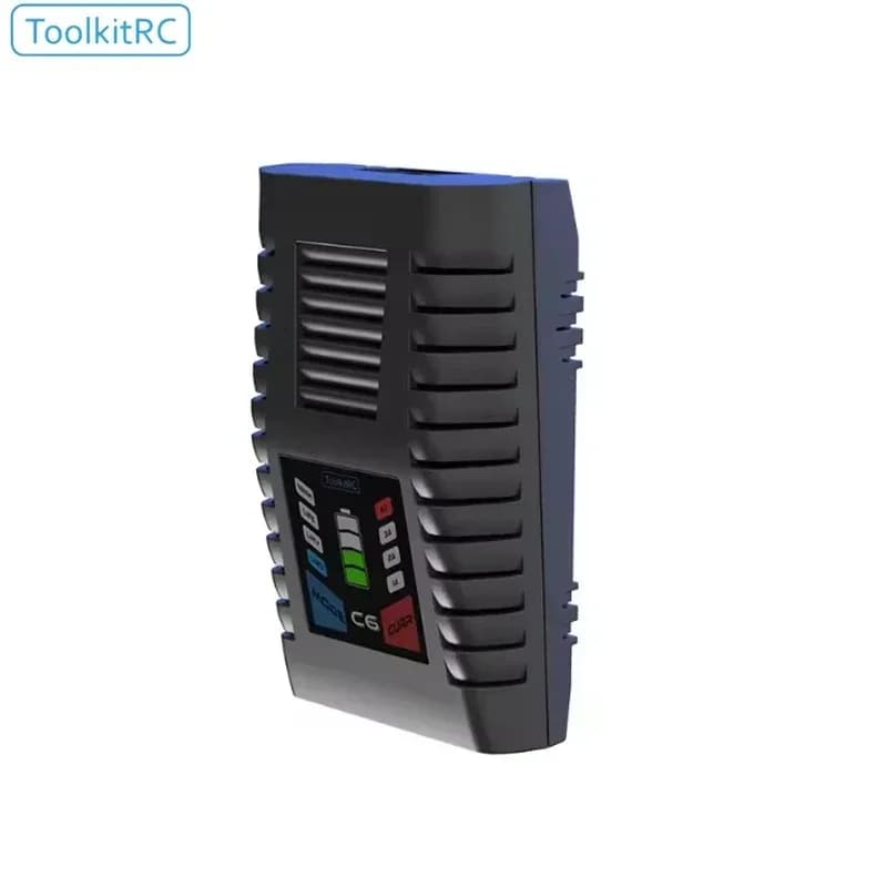 ToolkitRC C6 AC 50W 5A Easy-to-Use Charger, Wide Compatibility for 1-6S Lipo LiHV LiFe NiMH RC Car Drone Battery 5