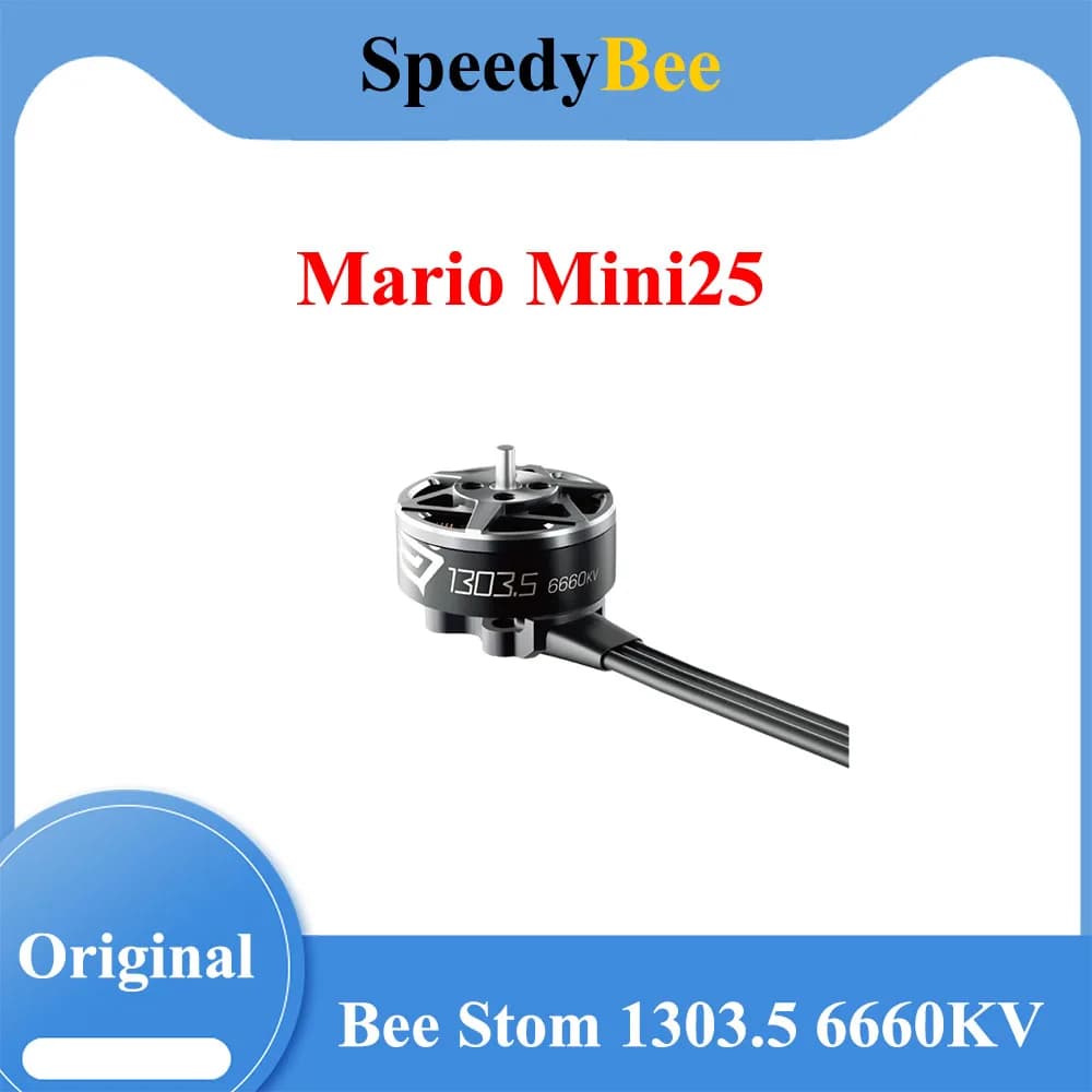 SpeedyBee Mario Mini25 Bee Stom1303.5 6660 KV Motor for FPV Freestyle Racing DIY Parts