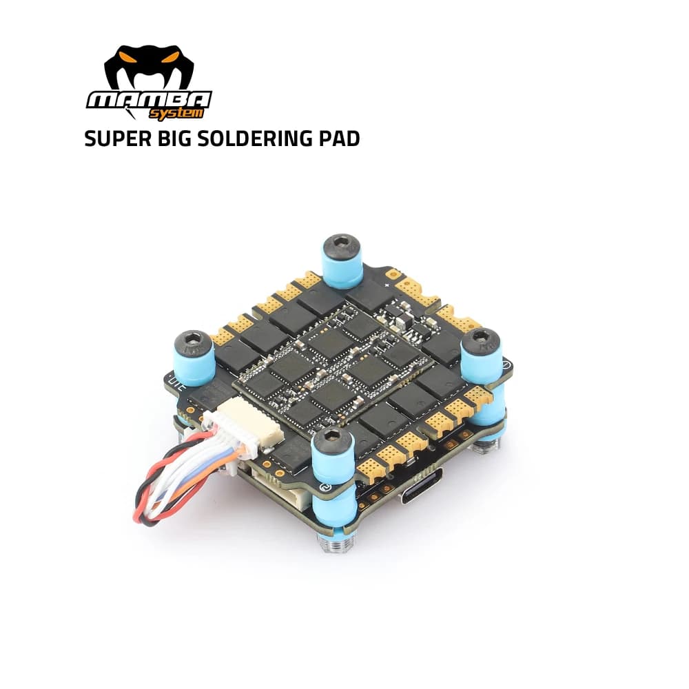 Diatone MAMBA F722 APP MK4 WIFII Flight Controller Stack F7 FC MPU6000 45A/55A/66A 4in1 ESC 128K BLHeli32 6S Dshot1200 5