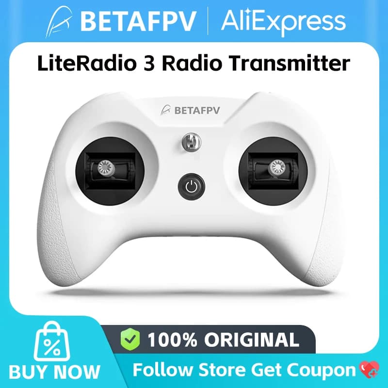BETAFPV LiteRadio 3 Radio Transmitter Support ExpressLRS Frsky Shadow Protocol for FPV Racing RC Drone Beginner - 1