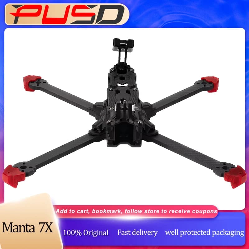 Original Axisflying Manta X7 Frame True X more stable Frame for 7 inch FPV Drone Long Range RC FPV Freestyle - 1