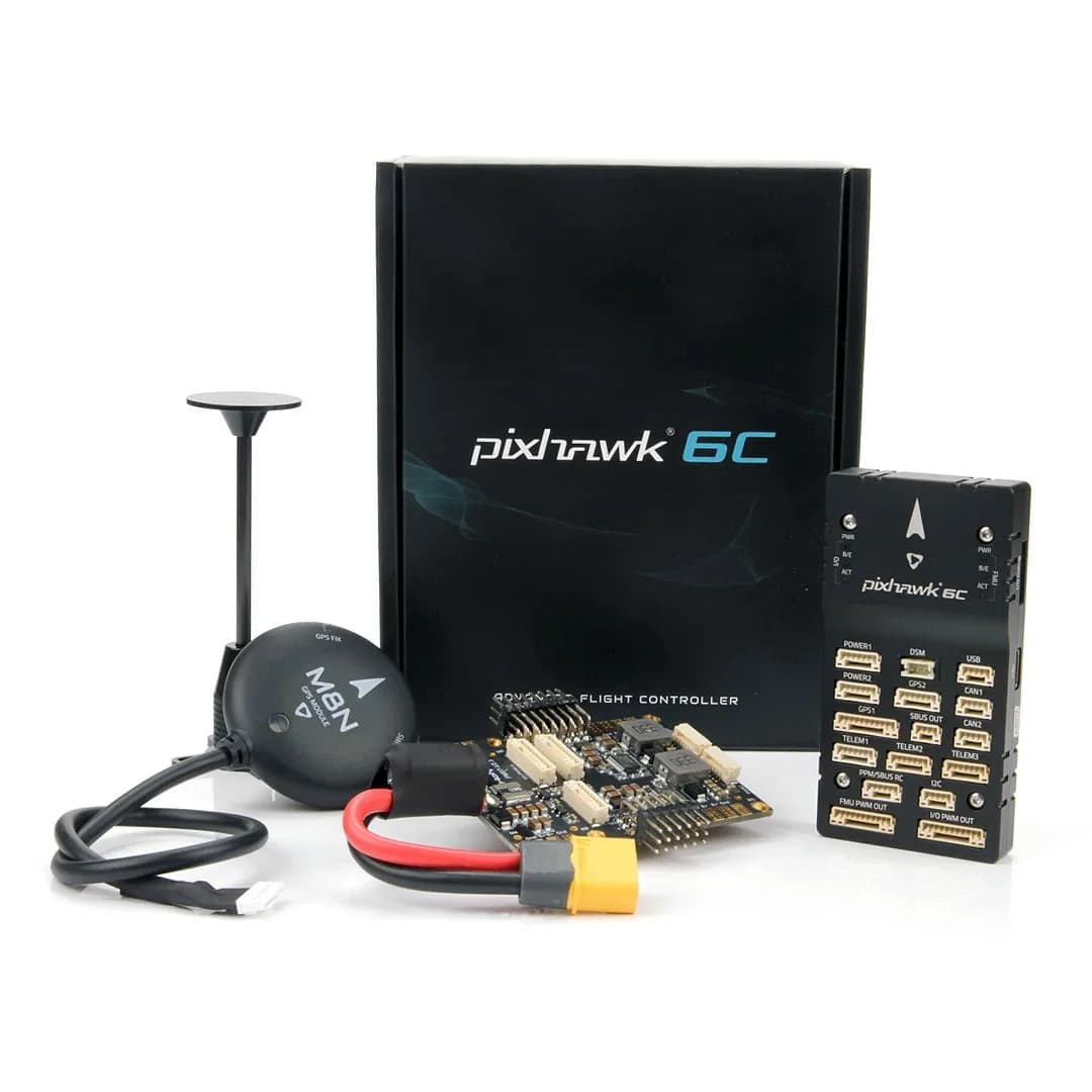 Holybro Pixhawk 6C Flight Control Four Axis Multi Axis Fixed Wing PX4 PIX4 Pixhawk4 Upgraded Open Source,M10/M9N GPS - 1