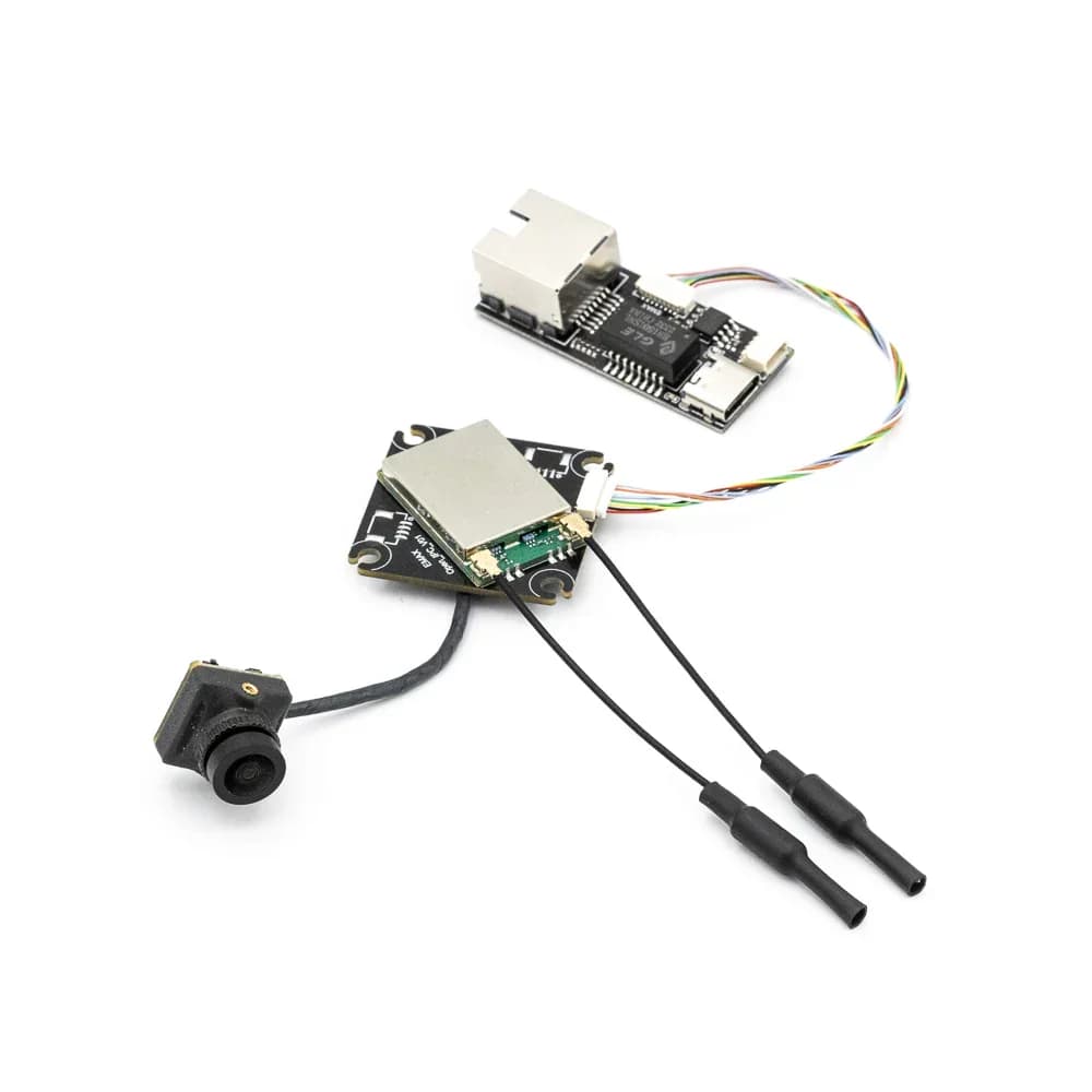 EMAX Wyvern Link Alpha OpenIPC 100mW Video Transmitter VTX 100mW 2W Video Receiver VRX 4K HD Digital VTX - 1