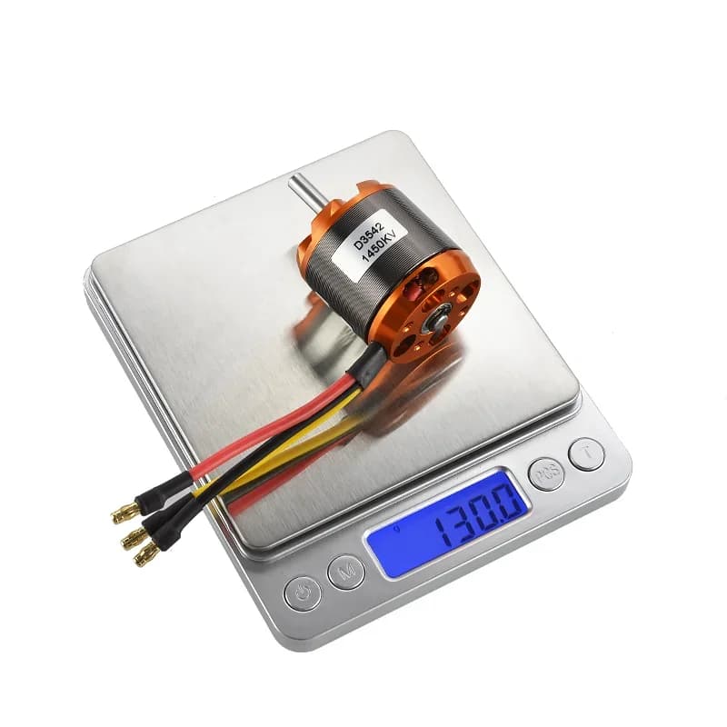 FlashHobby D3542 3542 1000KV 1250KV 1450KV Brushless Outrunner Motor For Mini Multicopters RC Plane Helicopter 5