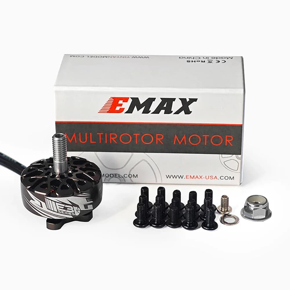 EMAX ECOIII 2207 1700KV / 1900KV / 2400KV 3-6S Brushless Motor Compatible 5-5.5inch Propellers for 5inch RC FPV Racing Drone 5