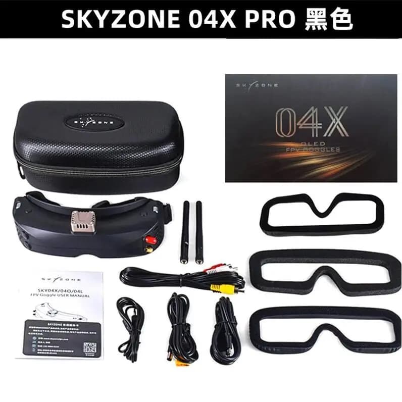 SKYZONE SKY04X V2/PRO video glasses head tracking OLED resolution 1920X1080