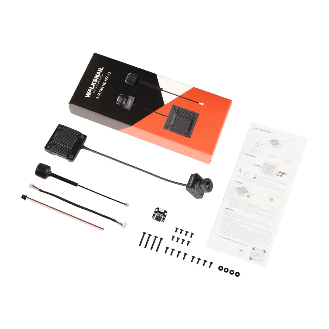 Caddx Walksnail Avatar HD Kit V2 1080P HD 160° FOV Camera 8G / 32G (With Gyroflow) Built-in Storage VTX for FPV Drone 6