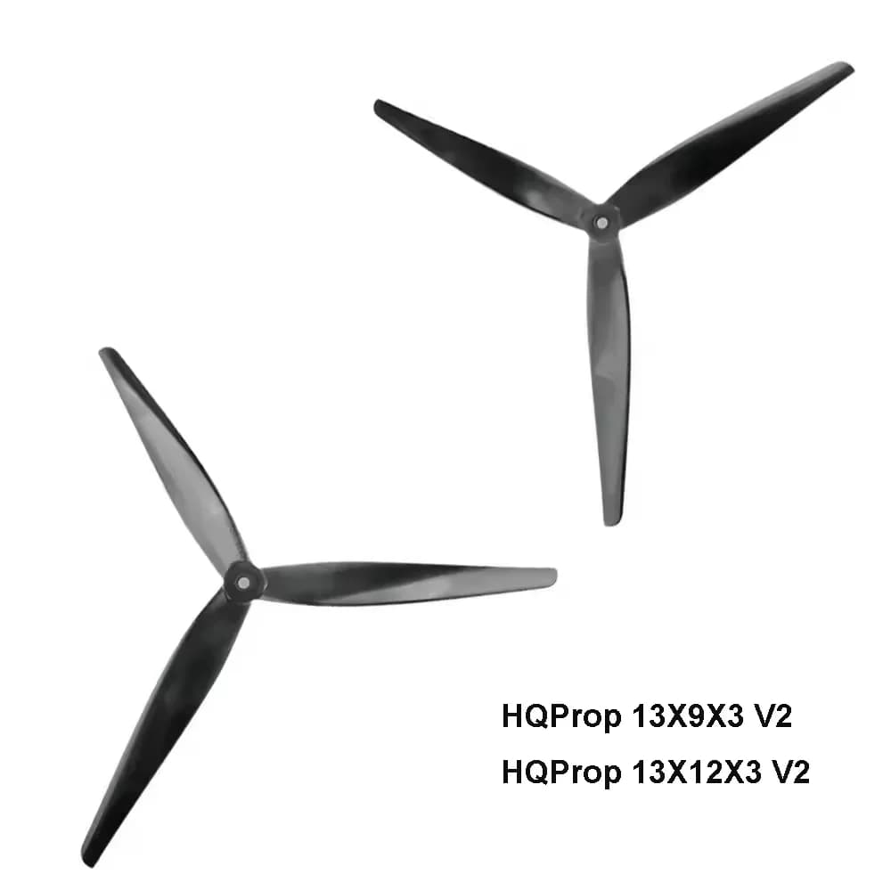 2pair HQProp 13X12X3 1312 V2 13X9X3 1390 V2 13inch 3-bladed CRN Propeller CW CCW For RC X-Class FPV Drone MultiRotor Model 6