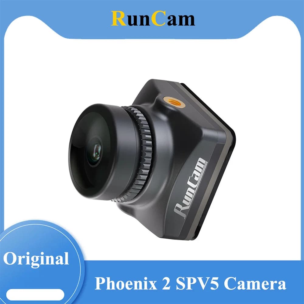RunCam Phoenix 2 SPV5 1200TVL FPV Camera Screen Format 4:3/16:9 Global WDR 1/3" BSI CMOS Night Vision Camera for FPV Drone - 1