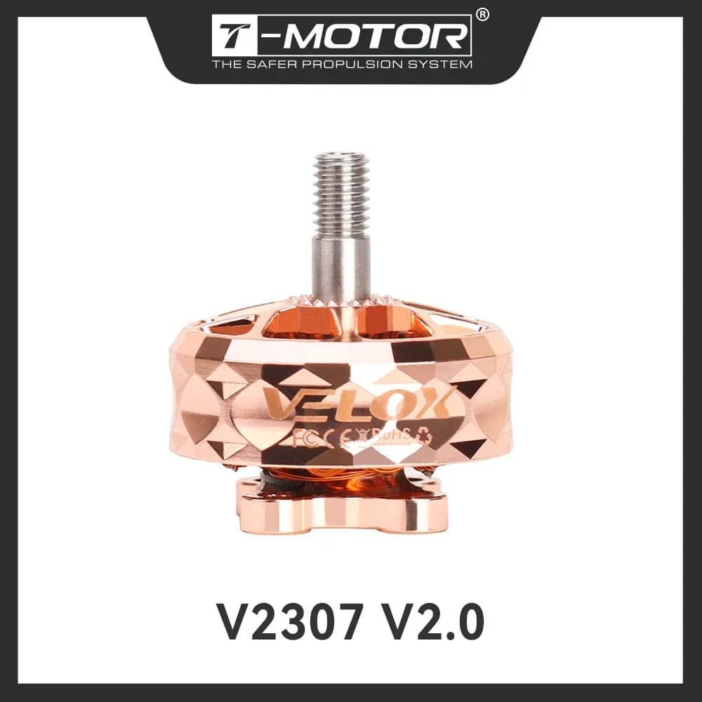 T-MOTOR V2307 V2 T-HOBBY 5"Freestyle Fpv Racing Drone Motor 4-6S KV1950/KV2550 Brushless Motor For FPV Freestyle Version - 1