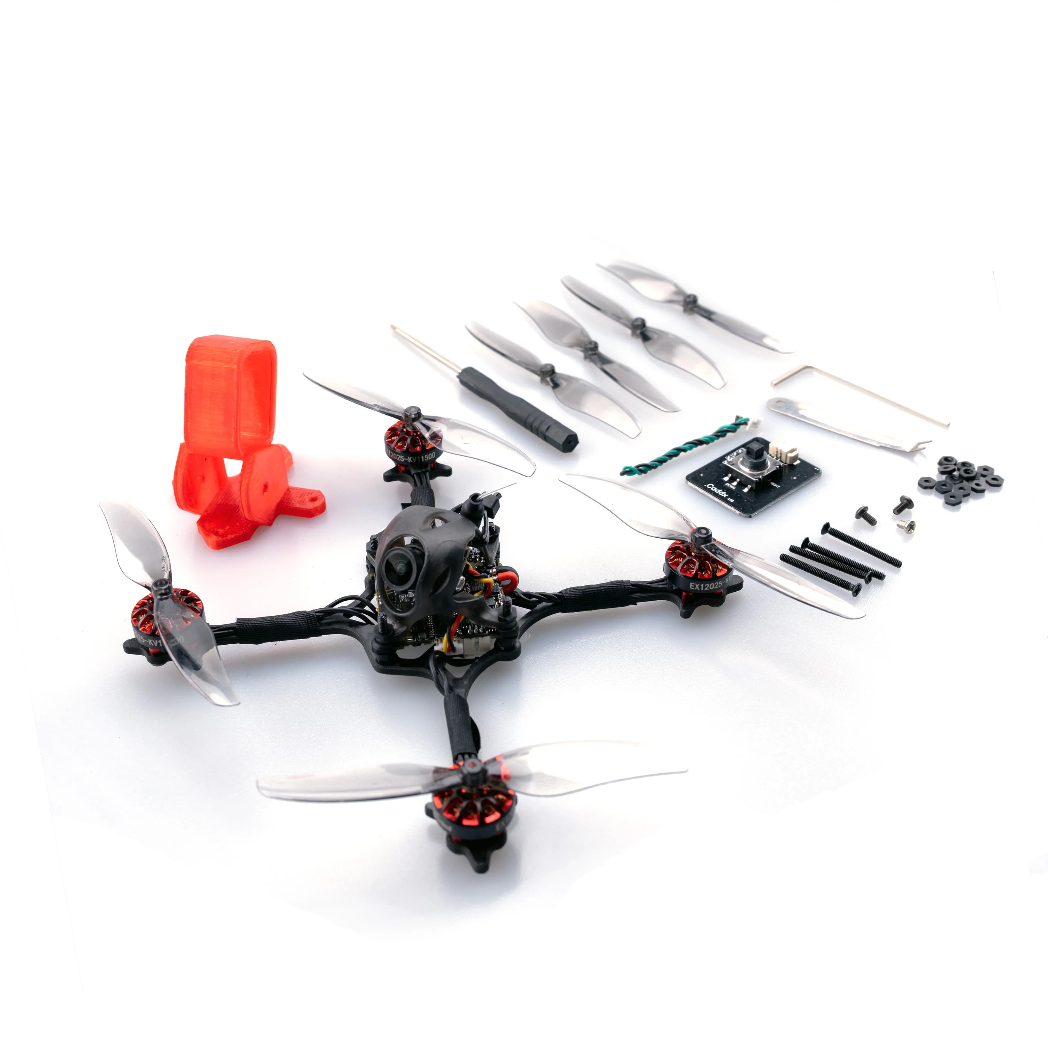HappyModel Crux3 1S ELRS 3inch Toothpick Built-in F4 FC SPI ELRS Caddx Ant EX1202.5 Motor FPV RC Racing Toothpick Drone Insta360