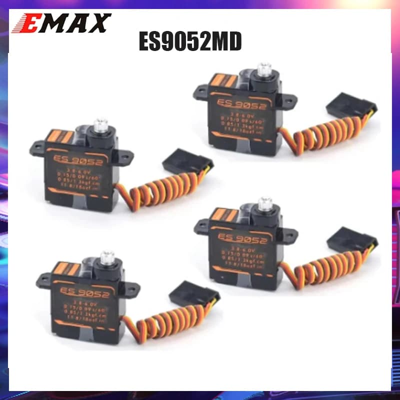 EMAX ES9052MD Digital Metal Servo 5.5g with Gears For RC FPV Airplane Drone - 1