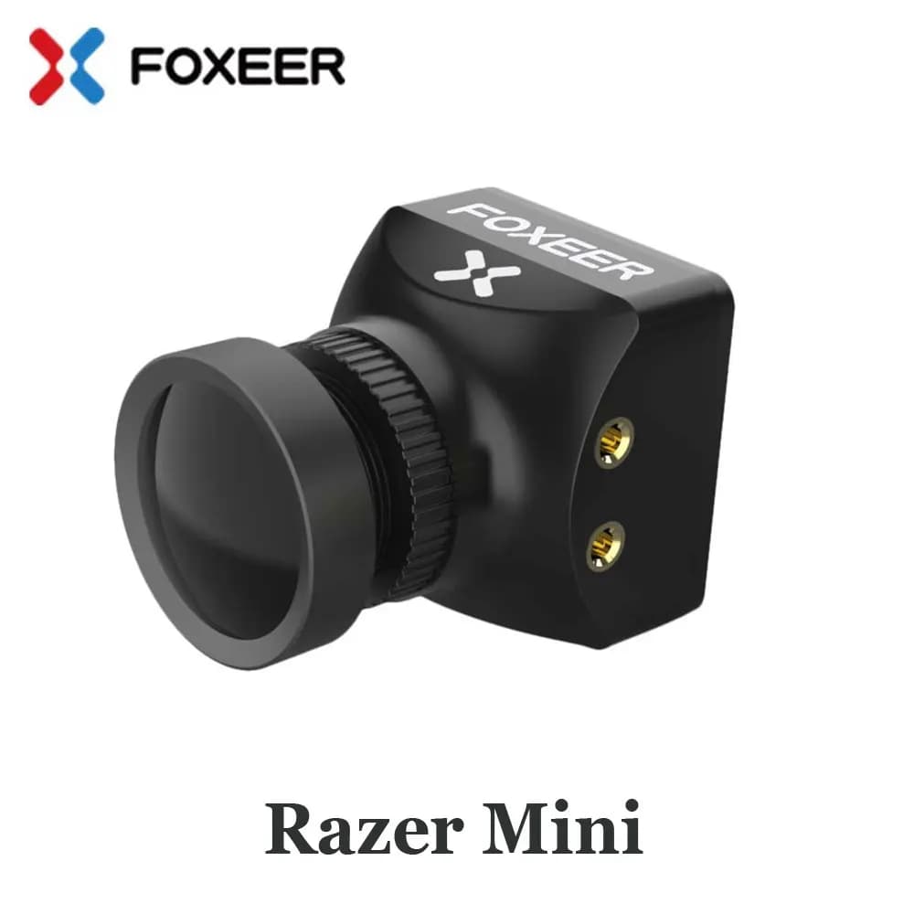 Foxeer Razer Mini V2 HD 5MP 2.1mm M12 Lens 1200TVL Standard FPV Camera NTSC PAL Switchable 4ms Latency 22*22mm for FPV Drone