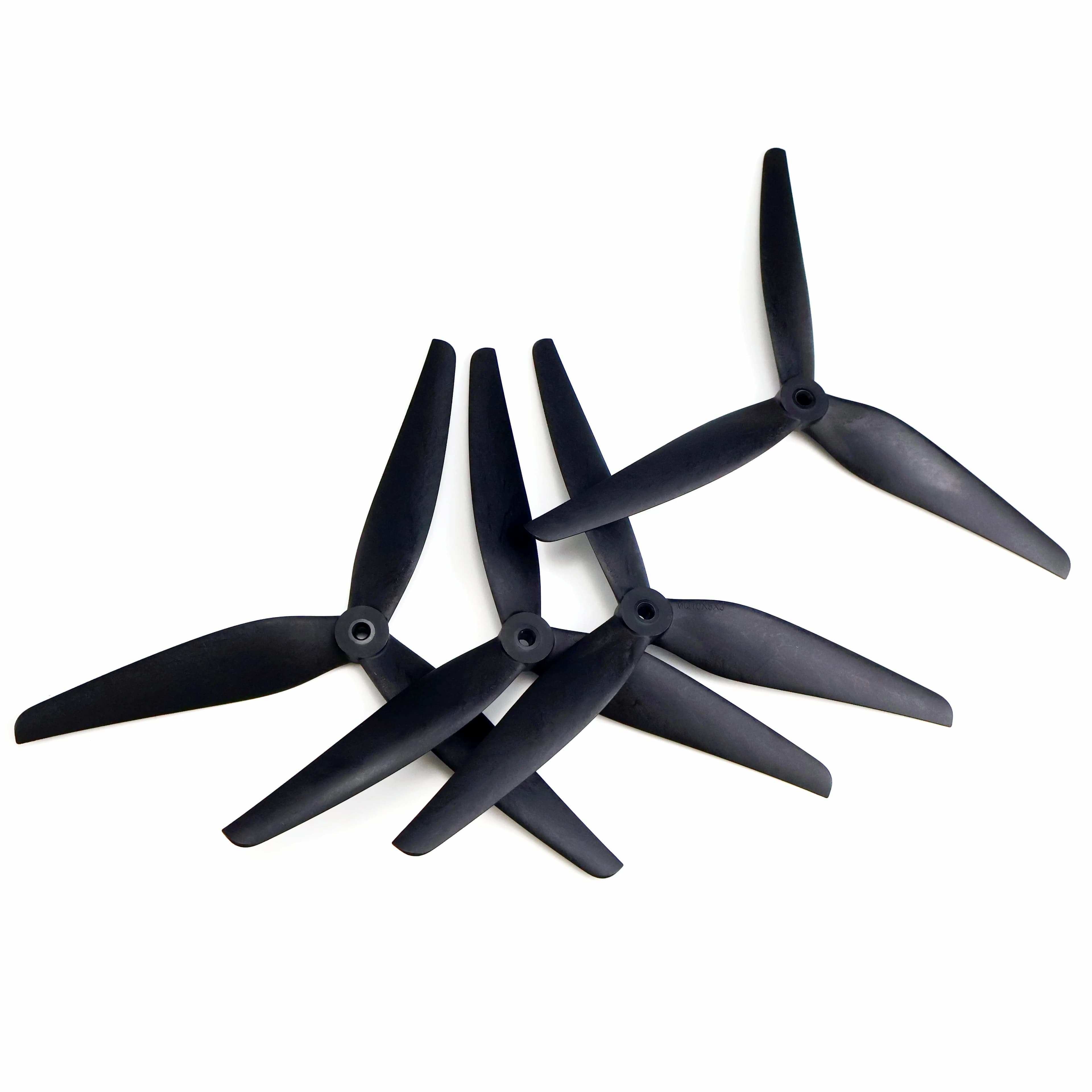 HQProp 10x5x3 1050 Black 10 Inch 3 Blade Carbon Reinforced Nylon Propeller Blades For RC FPV Unmanned Aerial Vehicles 6