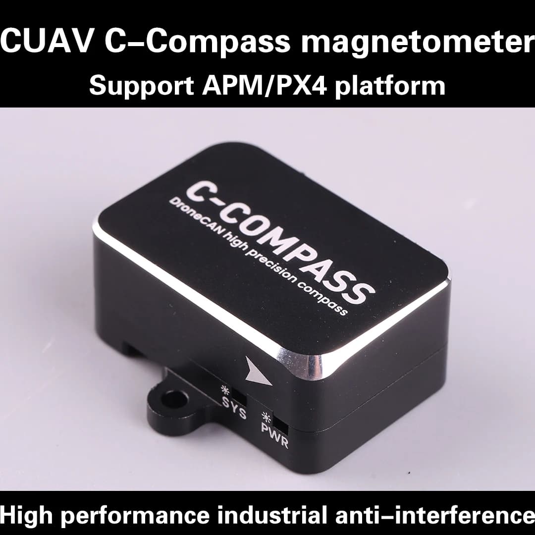 CUAV New DroneCan High Precision RM3100 Magnetic C-Compass For Pixhawk And Autopilot - 1