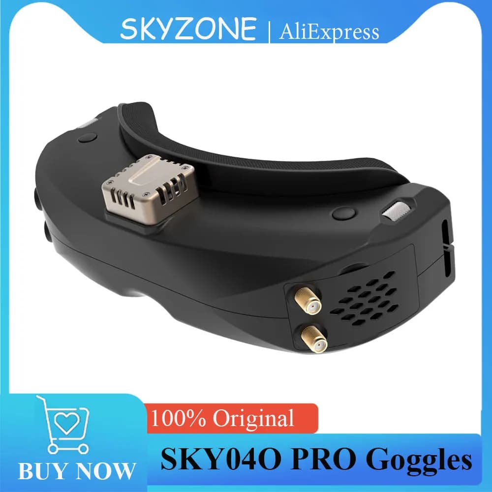 SKYZONE SKY04O PRO Goggles 1280x720 OLED 5.8Ghz 48CH 720P 60FPS Steadyview DVR Head Tracker for RC Car FPV Drone Airplane plane - 1