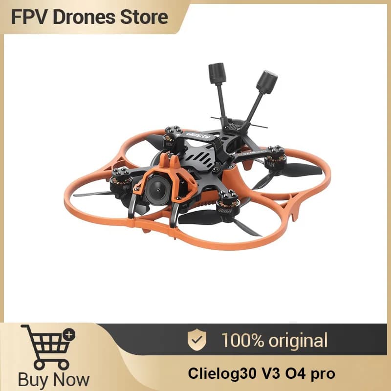 GEPRC Cinelog30 V3 FPV Drones O4 Air Unit PRO /WTFPV TAKER F722 45A 32Bit AIO SPEEDX2 1404 3850KV LED BEC RC Freestyle Drone - 1