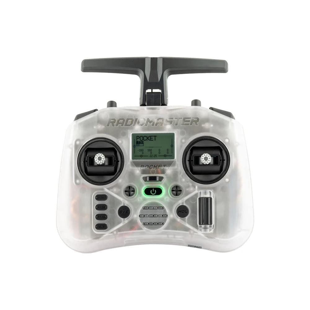 Radiomaster Pocket Hall Gimbal Transmitter Remote Control Portable Lightweight Built In LED Light Foldable Antenna 100% Original 3