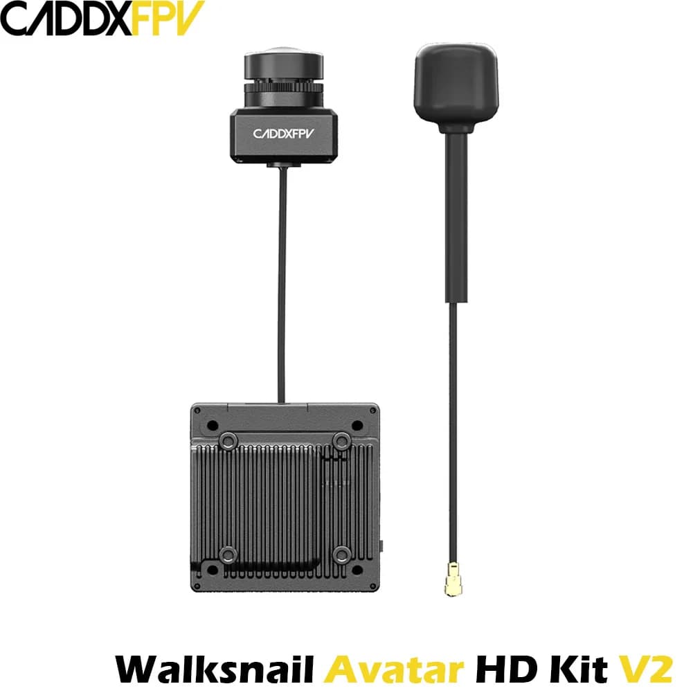 Caddx Walksnail Avatar HD Kit V2 1080P HD 160° FOV Camera 8G / 32G (With Gyroflow) Built-in Storage VTX for FPV Drone - 1