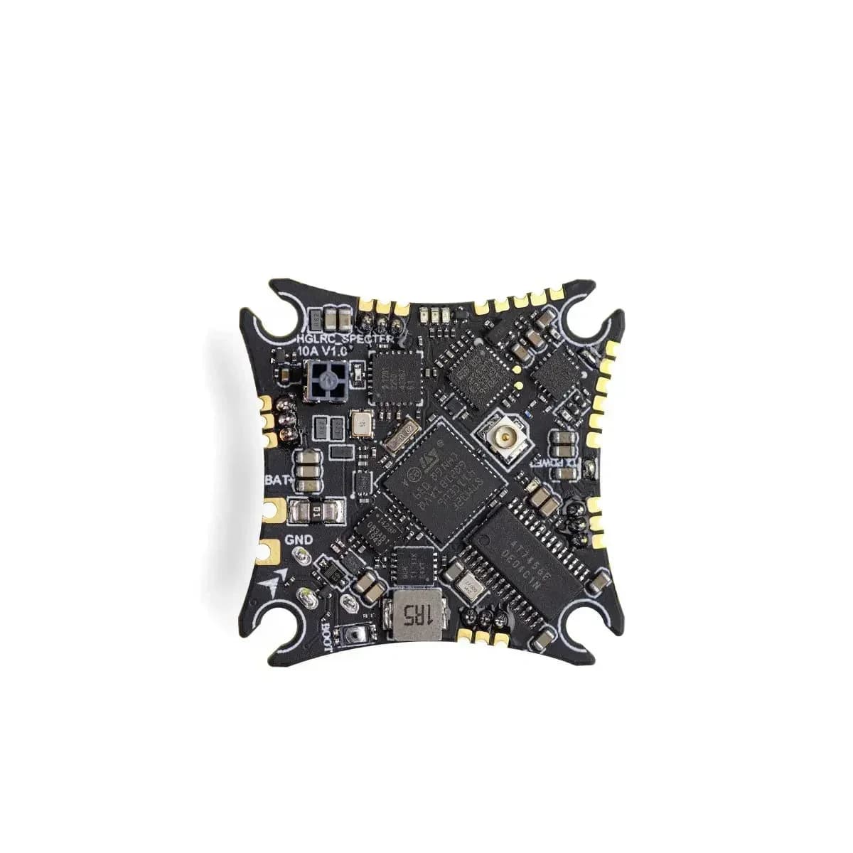 HGLRC SPECTER 10A 1-2S AIO - F411 Flight Controller BLHELIS 10A 5.8G 400mW VTX SPI ELRS 2.4G RX 4