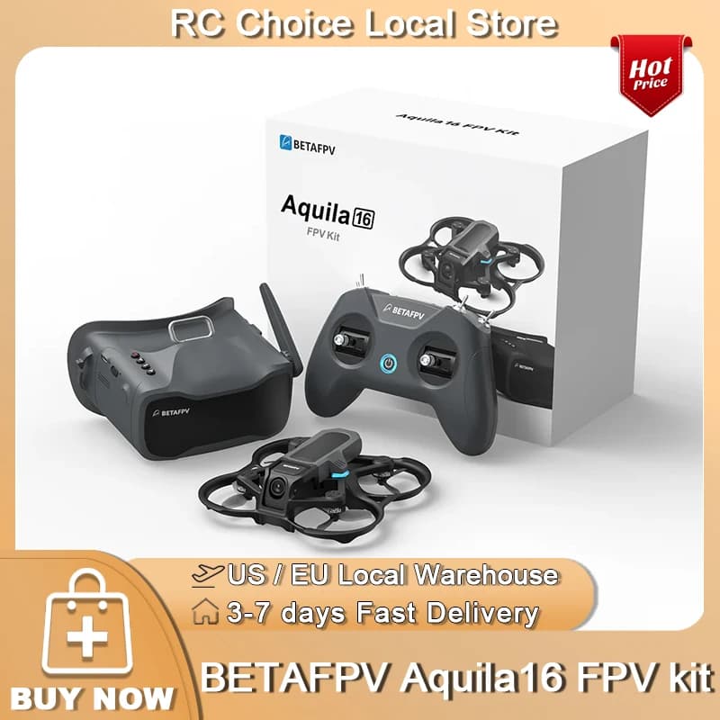 BETAFPV Aquila16 FPV Kit Brushless Racing Drone Professional Quadcopter Indoor Outdoor Camera Drone - 1