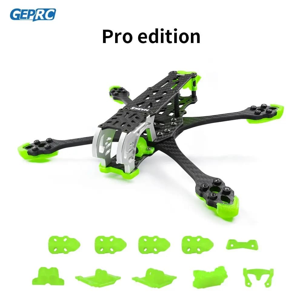 GEPRC GEP-MK5 Frame Suitable For Mark5 Series Drone Carbon Fiber For DIY RC FPV Quadcopter Freesryle Drone Accessories Parts 6