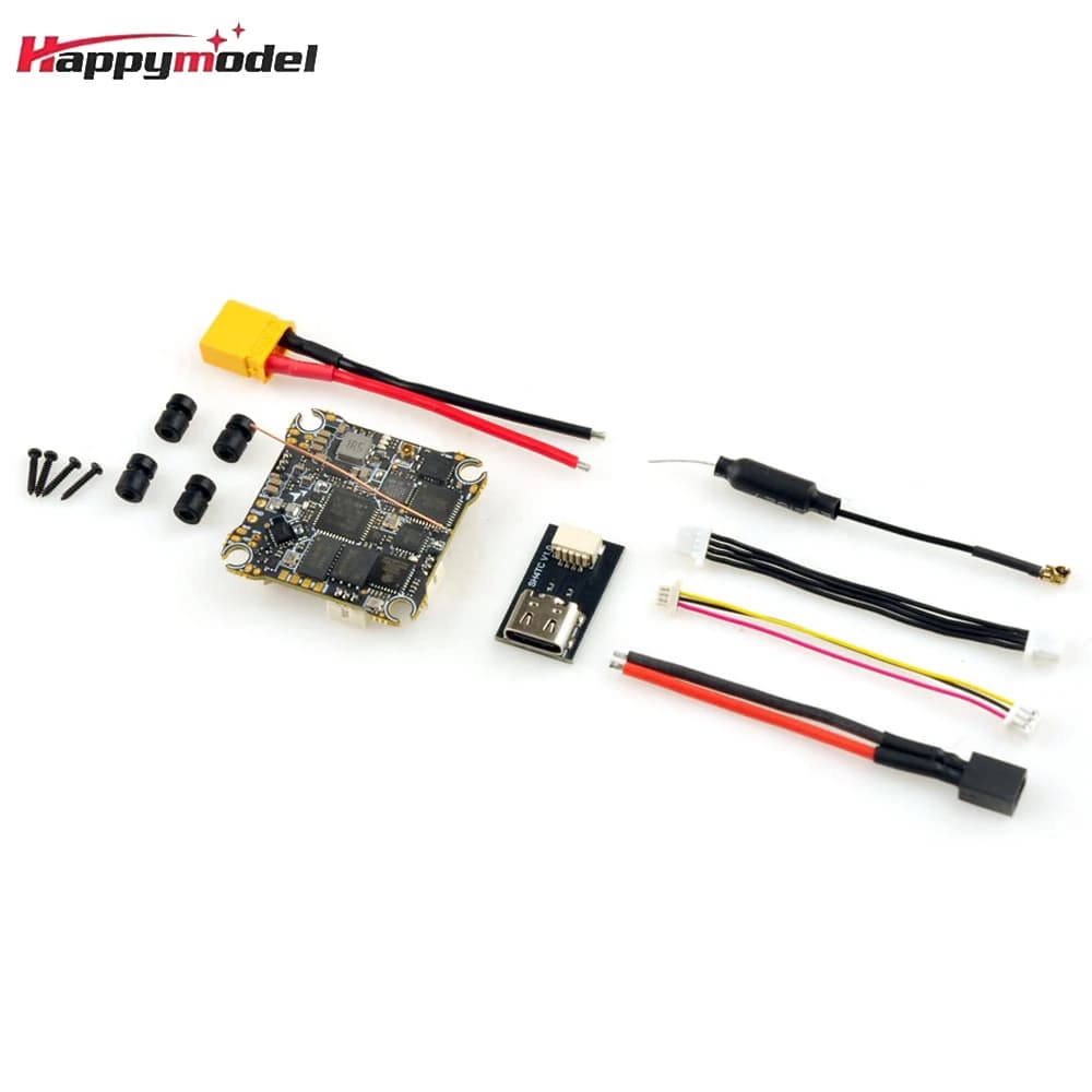 Happymodel X14 ELRS 5-IN-1 AIO Flight Controller Built-in 2.4G UART ELRS V3.0 and 400mw OPENVTX