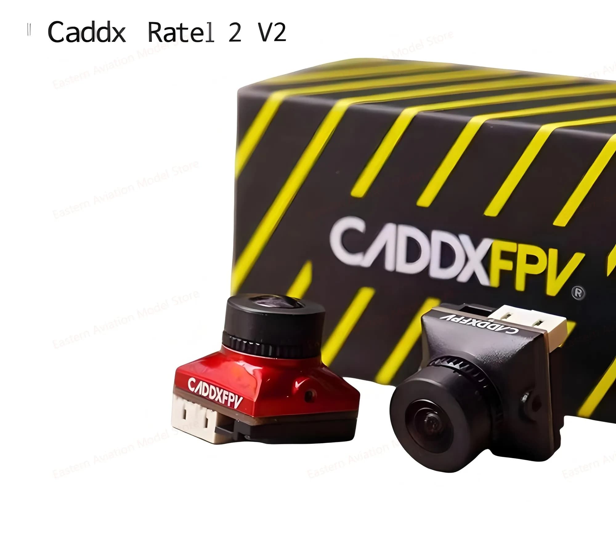 Caddx Ratel 2 V2 FPV Camera Ratel2 2.1mm Lens 16:9/4:3 NTSC/PAL Switchable With Replacement Lens Micro FPV Camera Drone Model 6