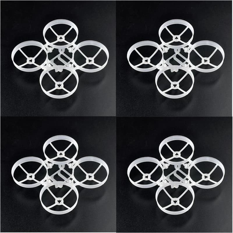 4PCS Happymodel Moblite7 Mobula7 75mm V4 Update version whoop Frame Kit more durable /low position FC mounted /no block USB. - 1
