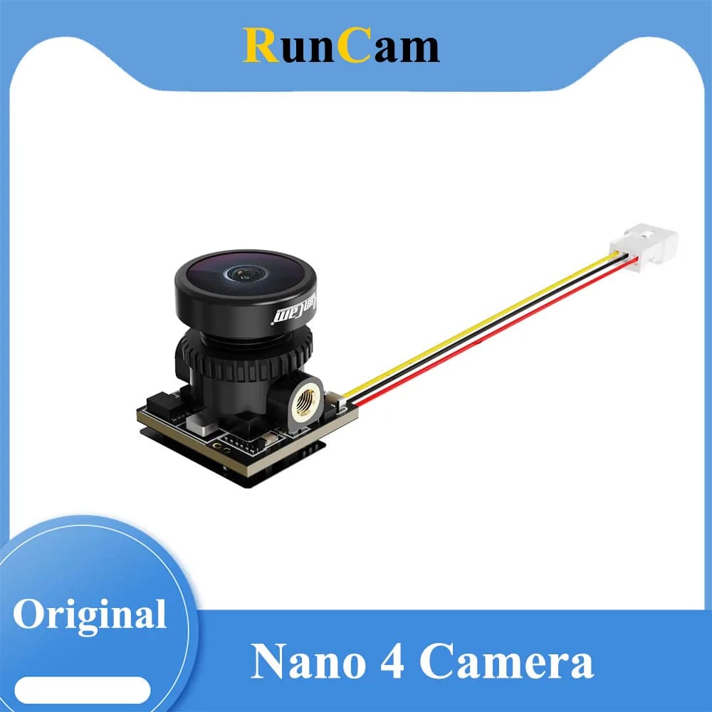 RunCam Nano 4 800TVL 1/3'' CMOS FPV Camera Low Light Night Vision NTSC/PAL For FPV Drone Acccessories - 1