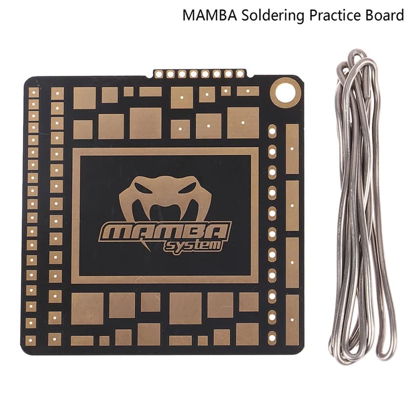 DIATONE MAMBA Soldering Practice Board 49X49X1.6mm for FPV Beginner New Pilots Improving Soldering Level DIY Parts - 1