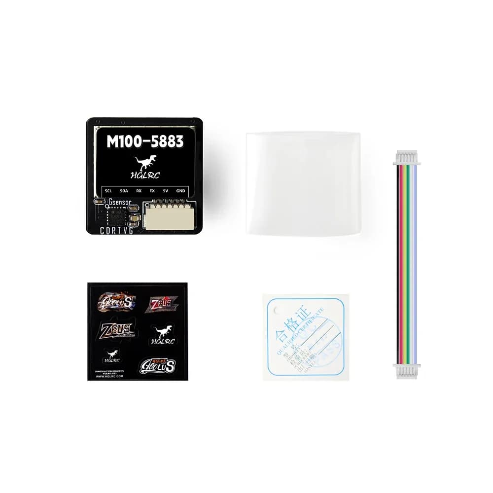HGLRC M100-5883 M10 GPS Module with Compass 6