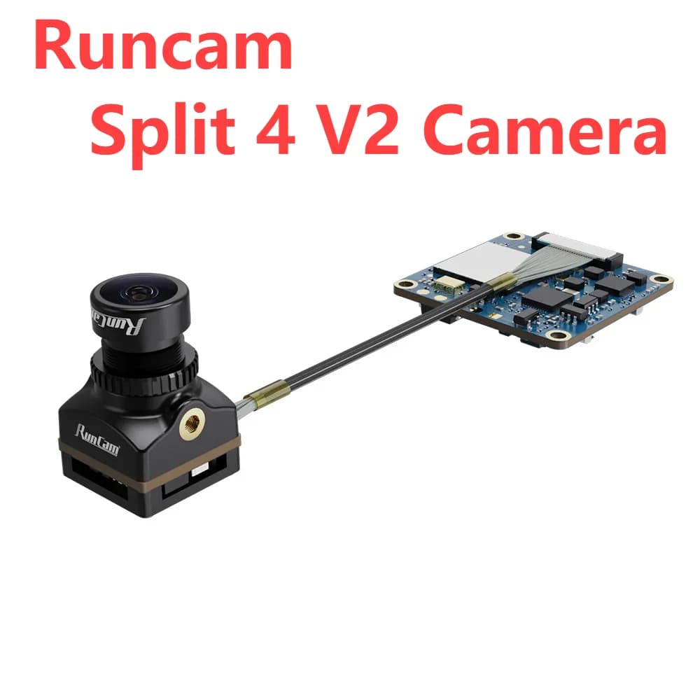 RunCam Split 4 V2 4K FPV Camera 13MP Sensor MP4 File Format for FPV Drone Racing Recording - 1
