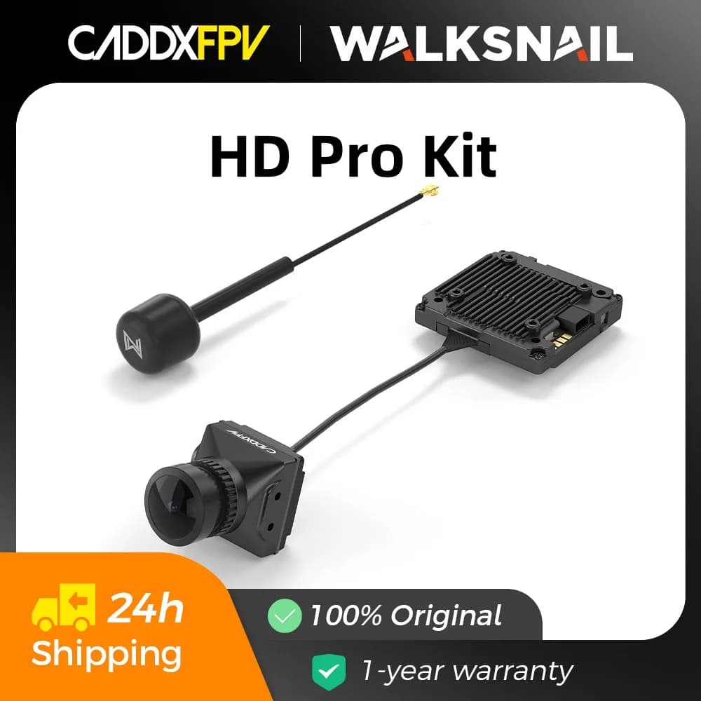 CADDX Walksnail Avatar HD Pro Kit V2/Avatar HD Kit V2 With Gyroflow 8G 1080P HD Camera for FPV Freestyle Drones DIY Parts - 1