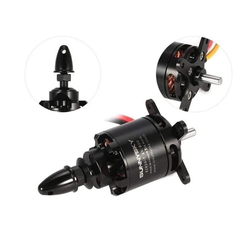 SUNNYSKY X2820 Series External Rotor Brushless Motor 800KV 920KV 1100KV 3~5S Lipo 5mm Shaft RC Fixed-wing Aircraft