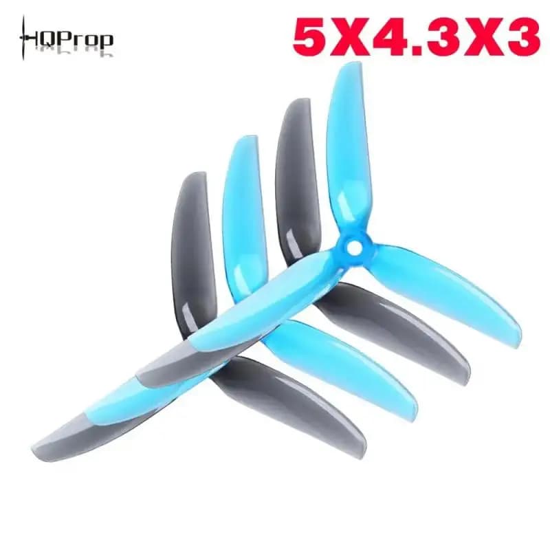 HQPROP 5X4.3X3V2S 5043 5X4.3X3 3-Blade PC Propeller for RC FPV Racing Freestyle 5inch Drones Replacement DIY Parts $4.05$4.55 -10%4 soldNew shoppers save $0.5Extra 2% off with coinsSee previewSimilar items - 1