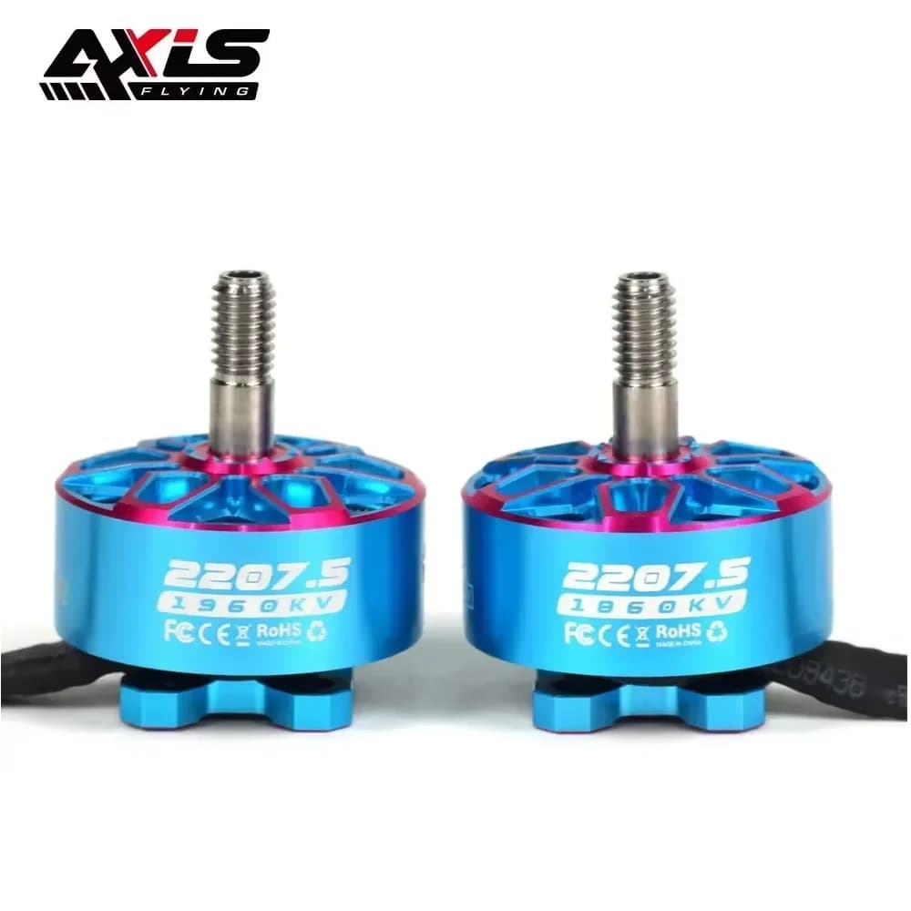 4PCS Axisflying 2025 New Bando 2207.5 6S 1860KV 1960KV Brushless Motor for FPV Freestyle 5inch Cinewhoop Cinematic Drone - 1